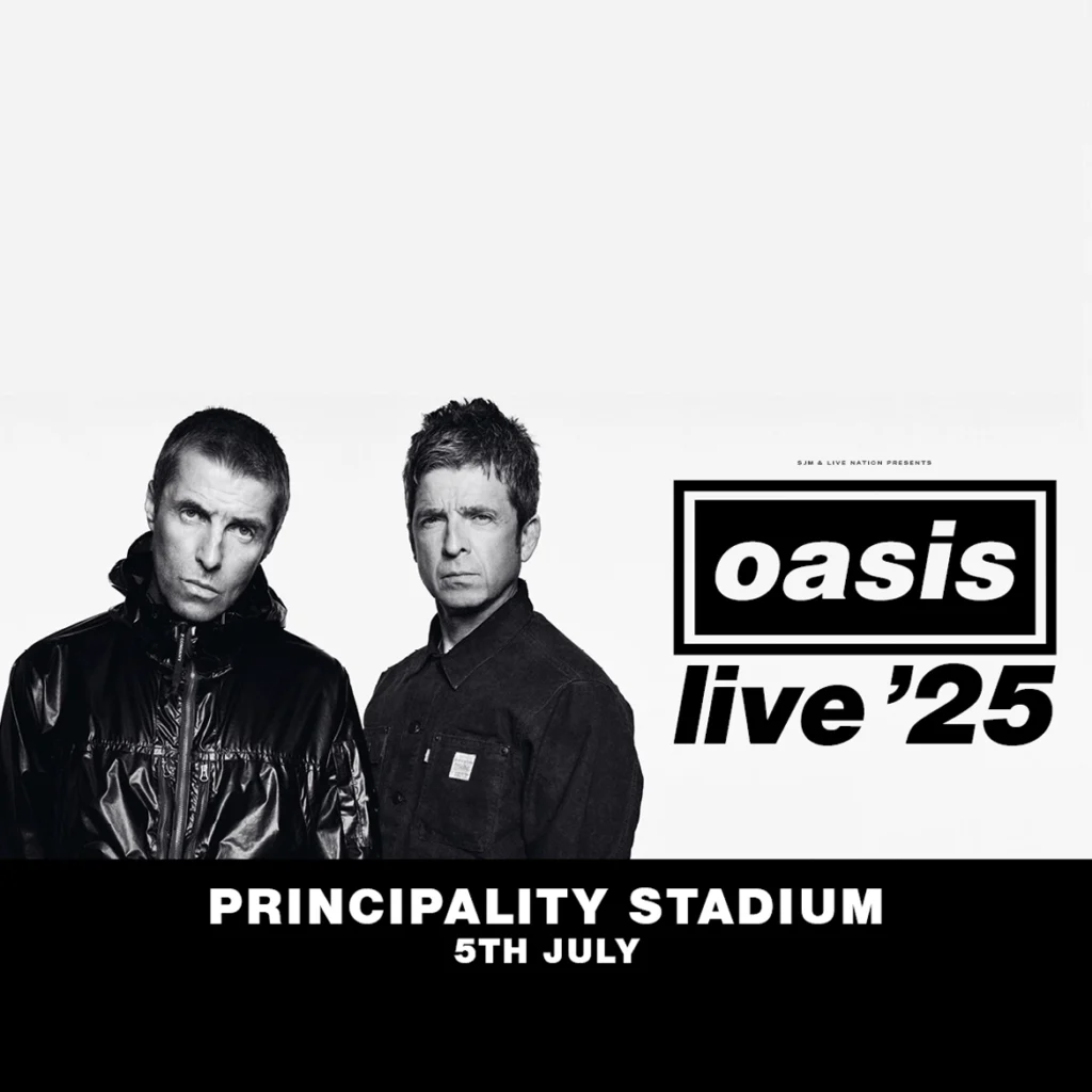 FREE Entry - 2 X Oasis Tickets for Cardiff July 2025 *ENDING THIS SUNDAY*