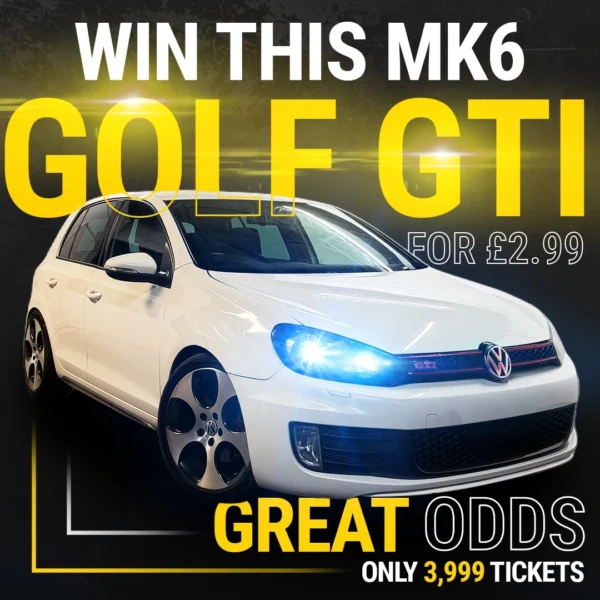 VW GOLF GTI MK 6 - ONLY 3,999 TICKETS