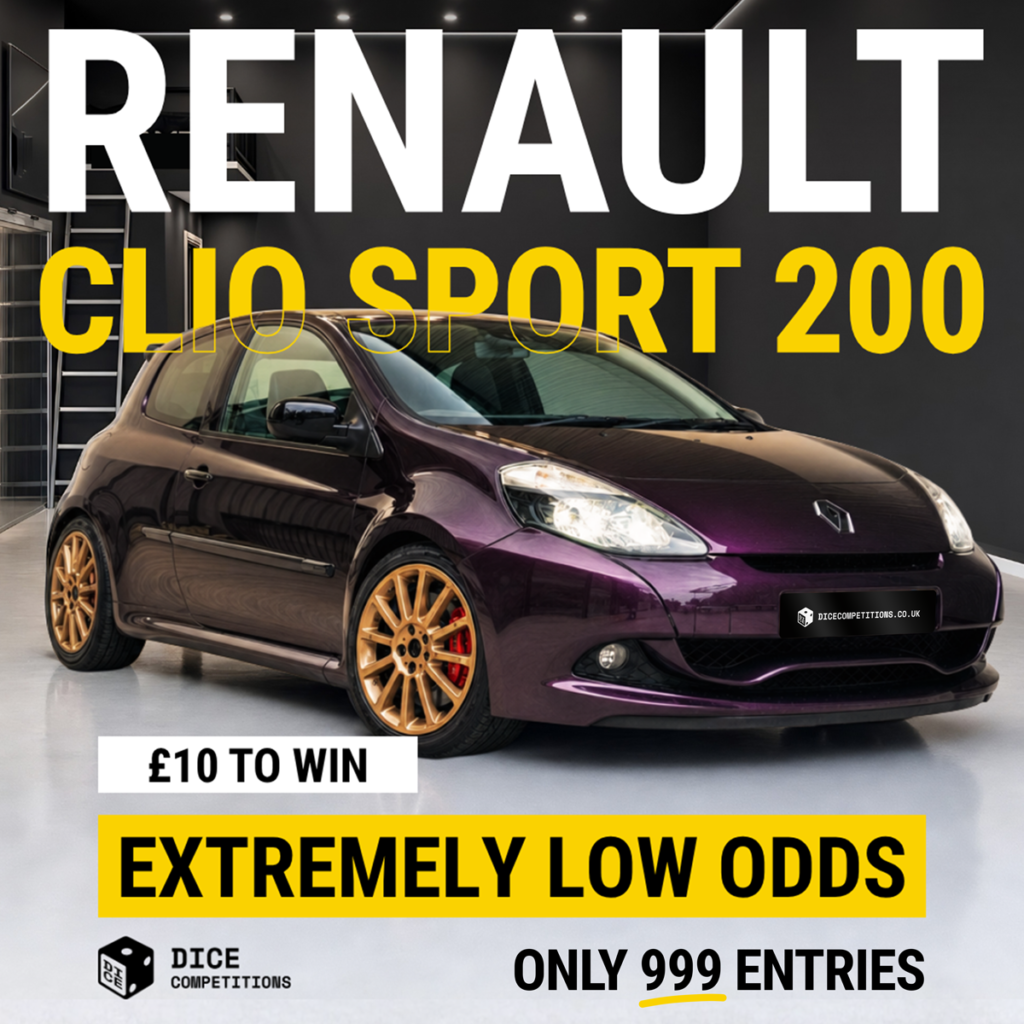 Renault Sport Clio RS200 - Only 999 Entries