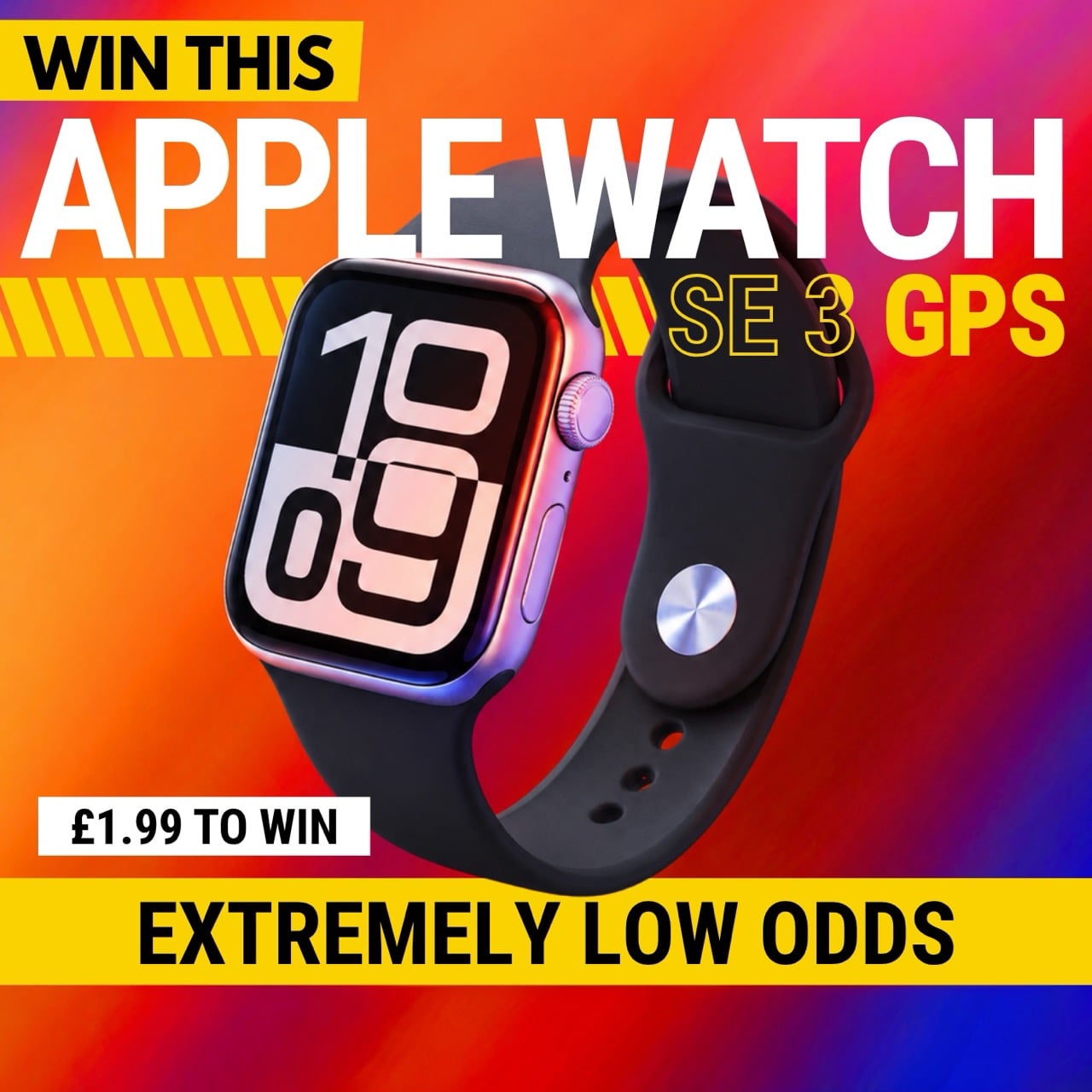 Apple Watch SE 3 GPS - ONLY 199 TICKETS!
