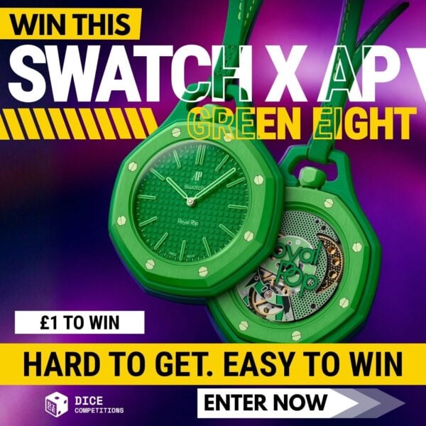 Swatch x AP - Green Eight - ONLY 2999 TICKETS!