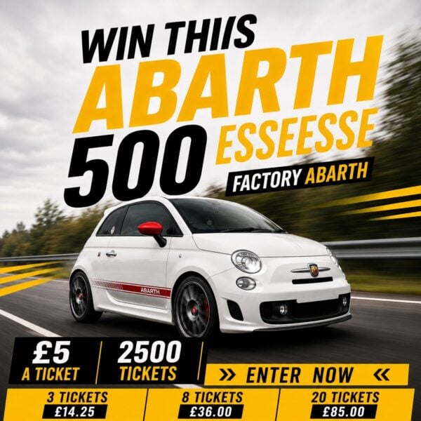 Factory Abarth 500 Esseesse EDT - ONLY 2500 TICKETS