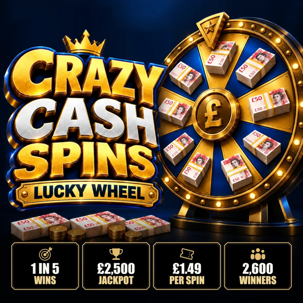 CRAZY CASH SPINS