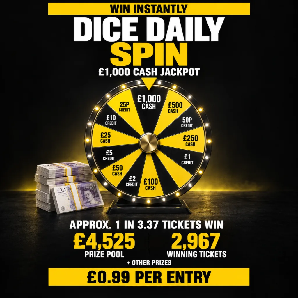Dice Daily Spin